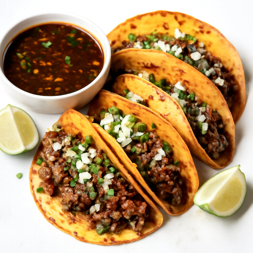 Beef Birria Tacos recipe created by pantribot using RolTak AI