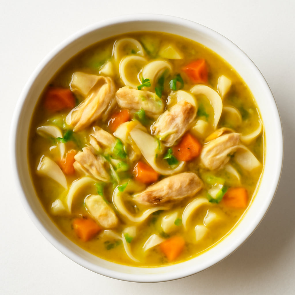 Chicken Noodle Soup recipe created by pantribot using RolTak AI
