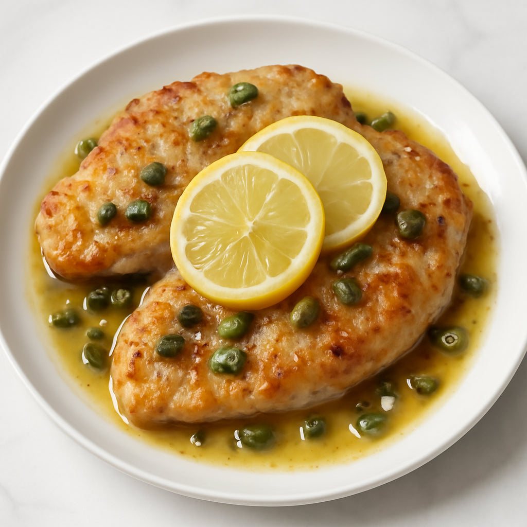 Chicken Piccata recipe created by pantribot using RolTak AI