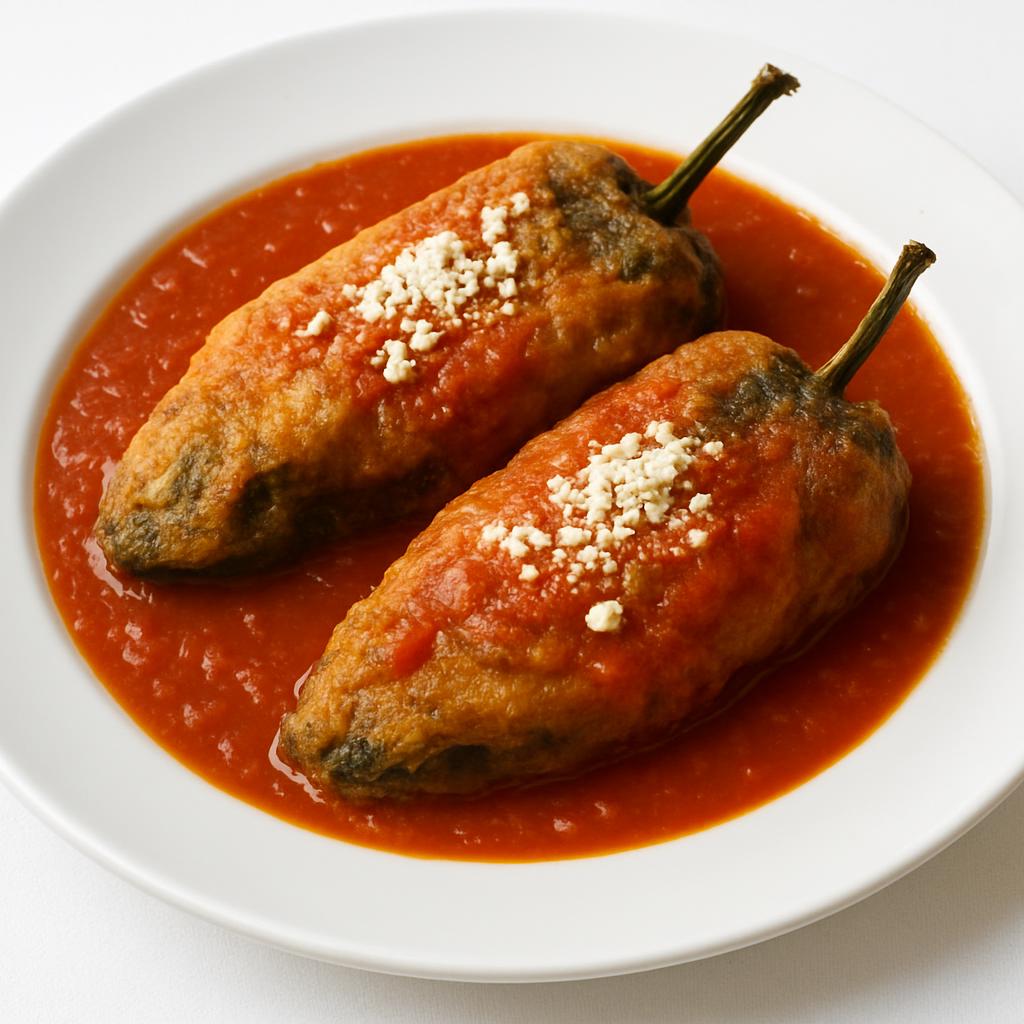 Chiles Rellenos recipe created by pantribot using RolTak AI