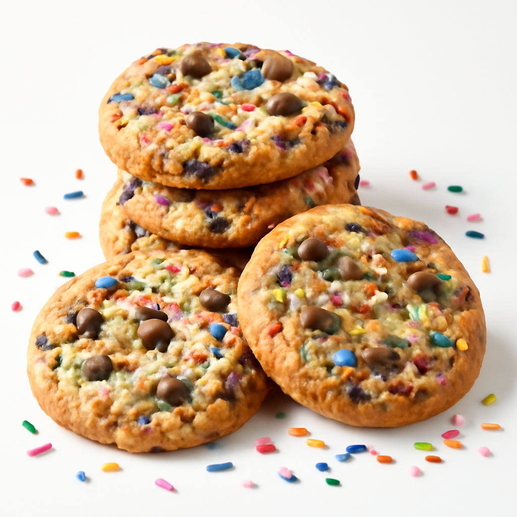 Chocolate chip cookies with sprinkles recipe created by pantribot using RolTak AI