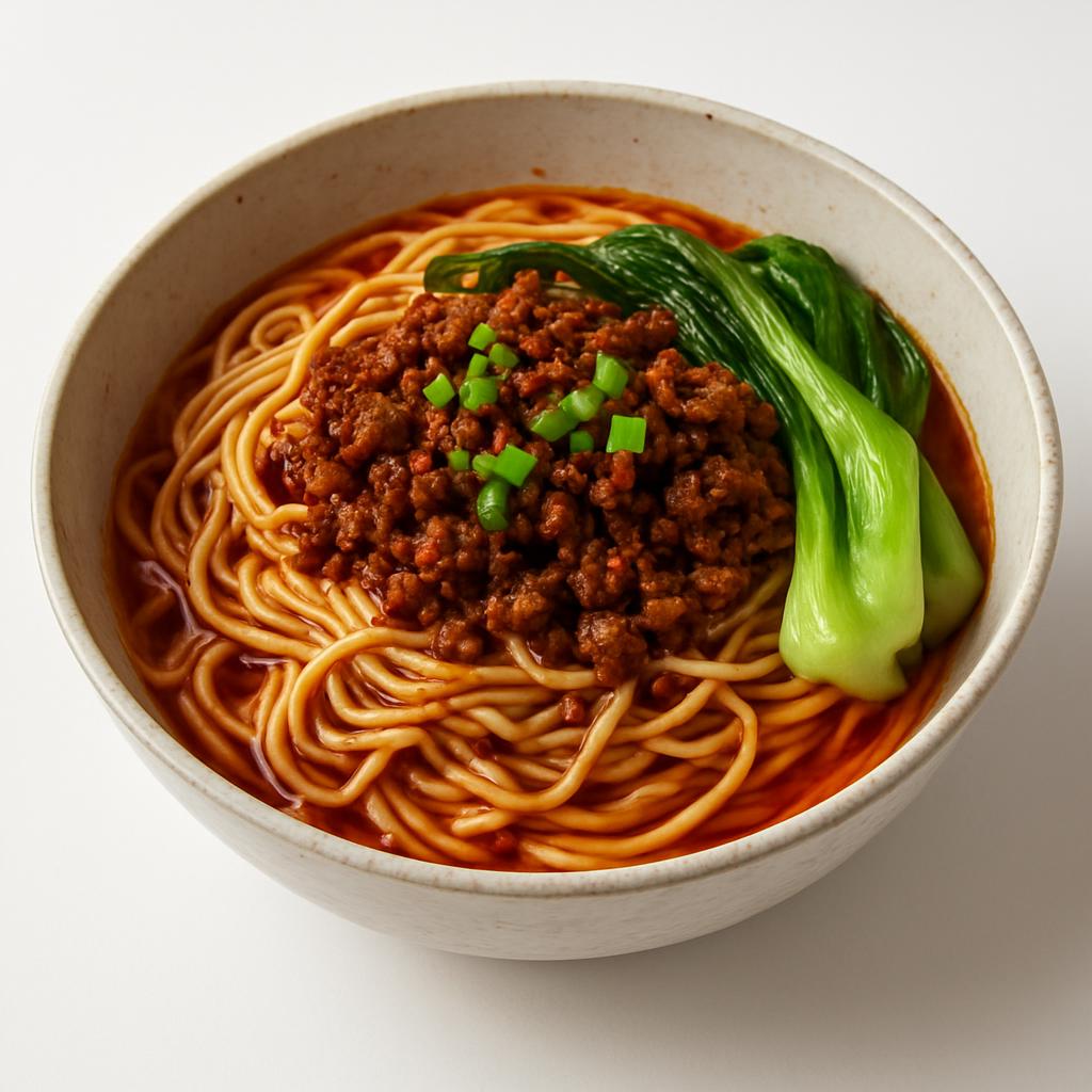 Dan Dan Noodles recipe created by pantribot using RolTak AI