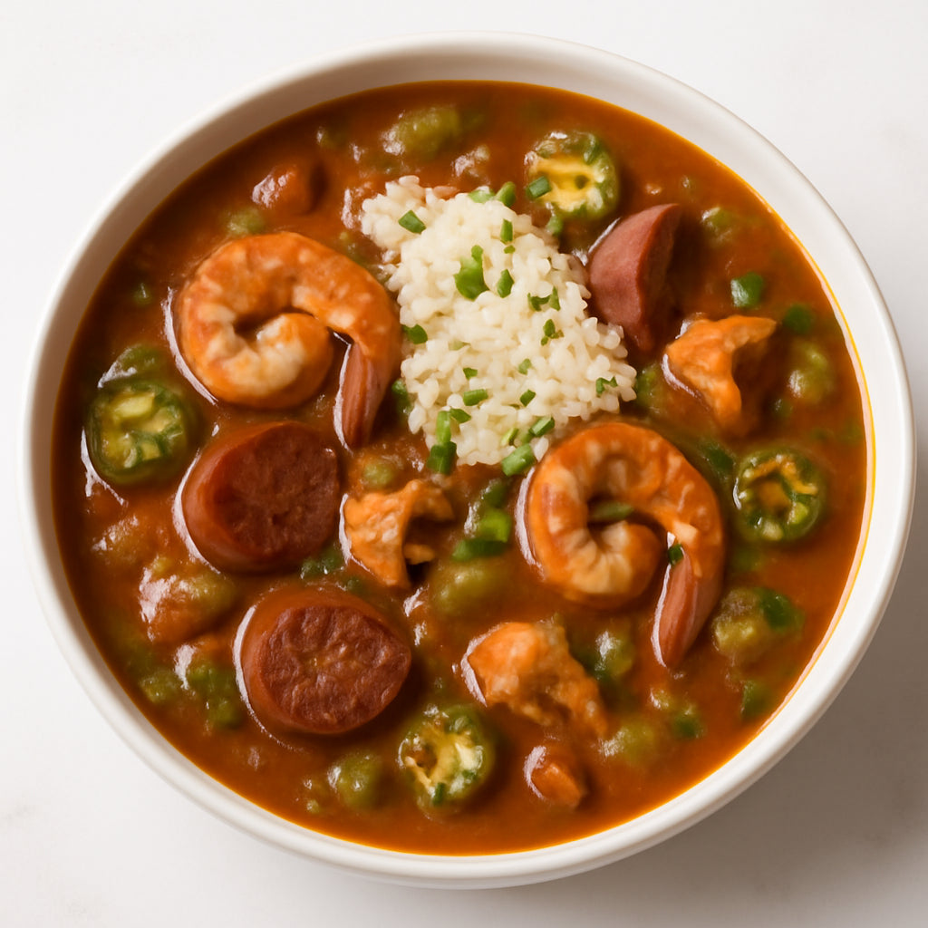 Gumbo recipe created by pantribot using RolTak AI