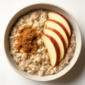 Oatmeal with apples and brown sugar recipe created by pantribot using RolTak AI
