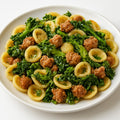 Orecchiette with Broccoli Rabe and Sausage recipe created by pantribot using RolTak AI