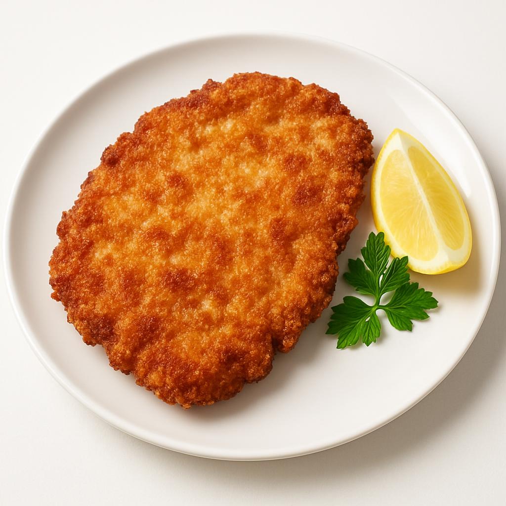 Pork Schnitzel recipe created by pantribot using RolTak AI