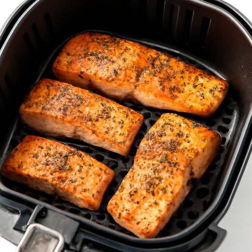 air fryer salmon recipe created by pantribot using RolTak AI