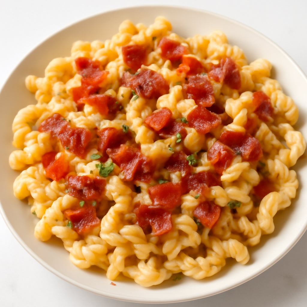 bacon mac and cheese recipe recipe created by pantribot using RolTak AI