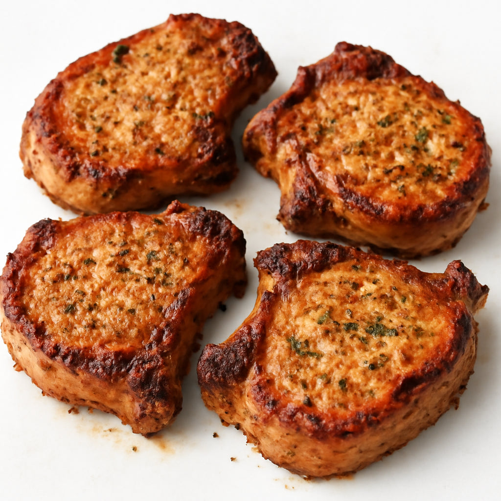 baked pork chops recipe created by pantribot using RolTak AI