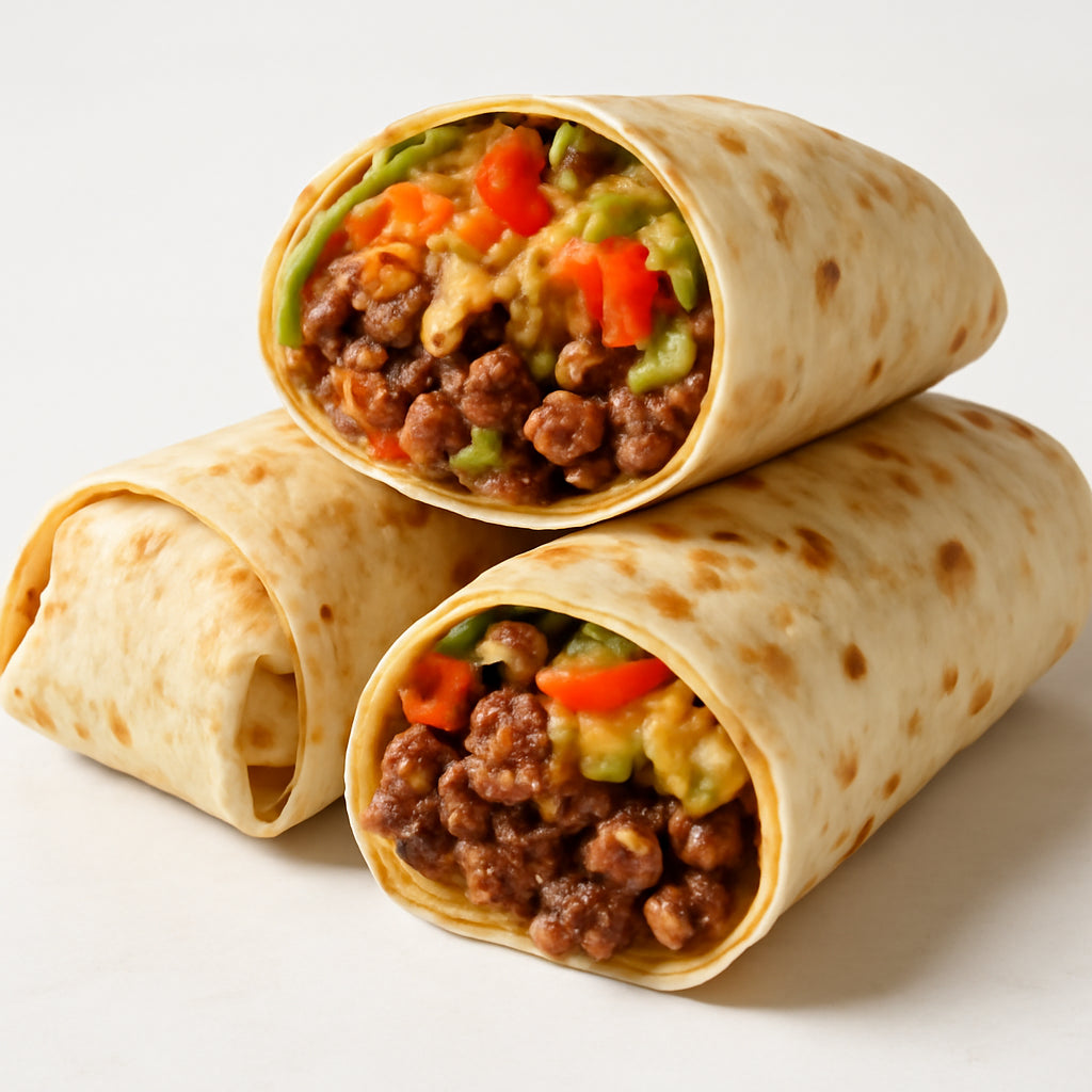 beef burritos recipe created by pantribot using RolTak AI