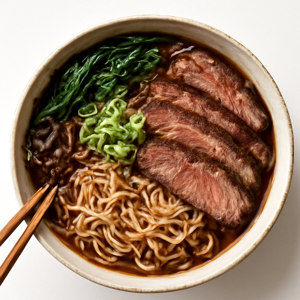 beef ramen recipe created by pantribot using RolTak AI