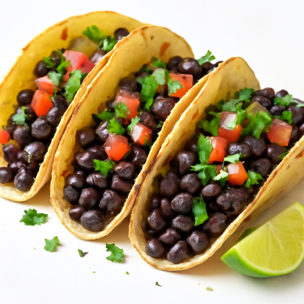 black bean tacos recipe created by pantribot using RolTak AI