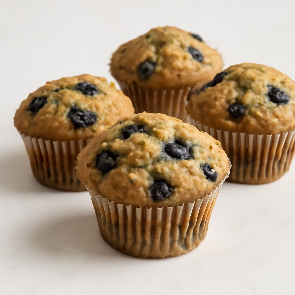 blueberry muffins recipe created by pantribot using RolTak AI