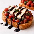 bruschetta with balsamic glaze recipe created by pantribot using RolTak AI