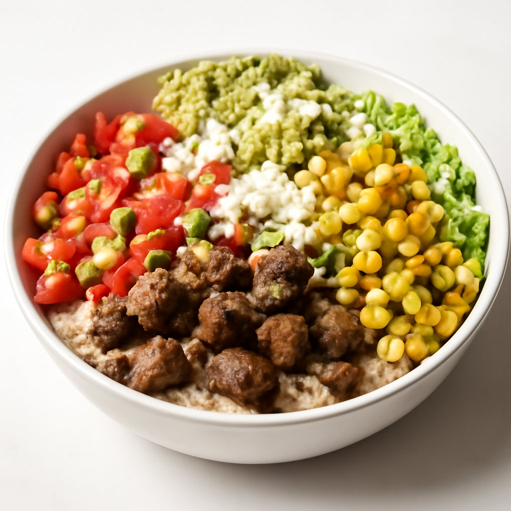 burrito bowl recipe created by pantribot using RolTak AI