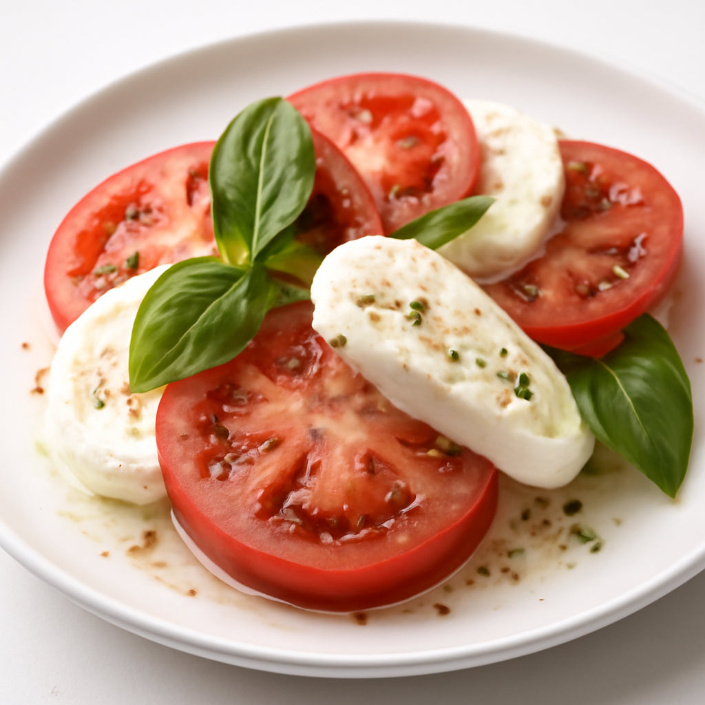 caprese salad recipe created by pantribot using RolTak AI