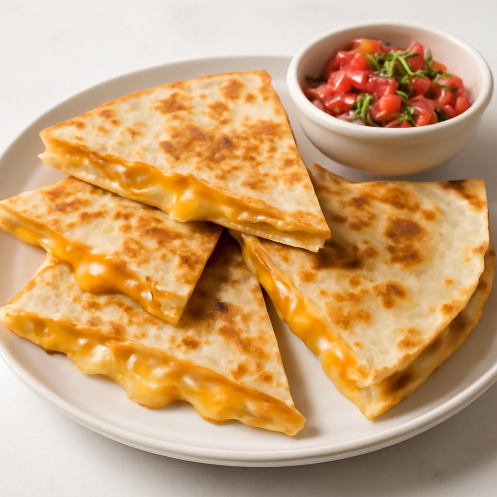 cheese quesadillas recipe created by pantribot using RolTak AI
