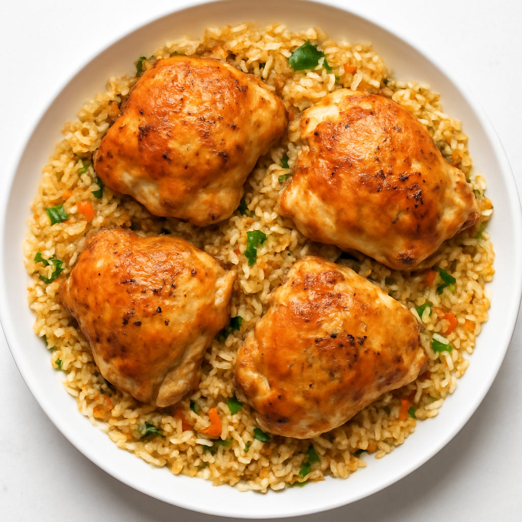chicken and rice recipe recipe created by pantribot using RolTak AI