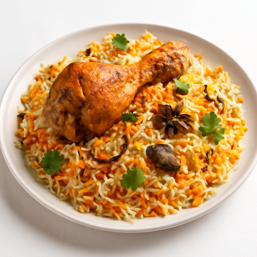 chicken biryani recipe created by pantribot using RolTak AI