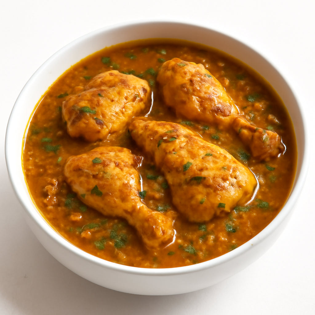 chicken curry recipe created by pantribot using RolTak AI