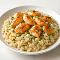 chicken risotto recipe created by pantribot using RolTak AI