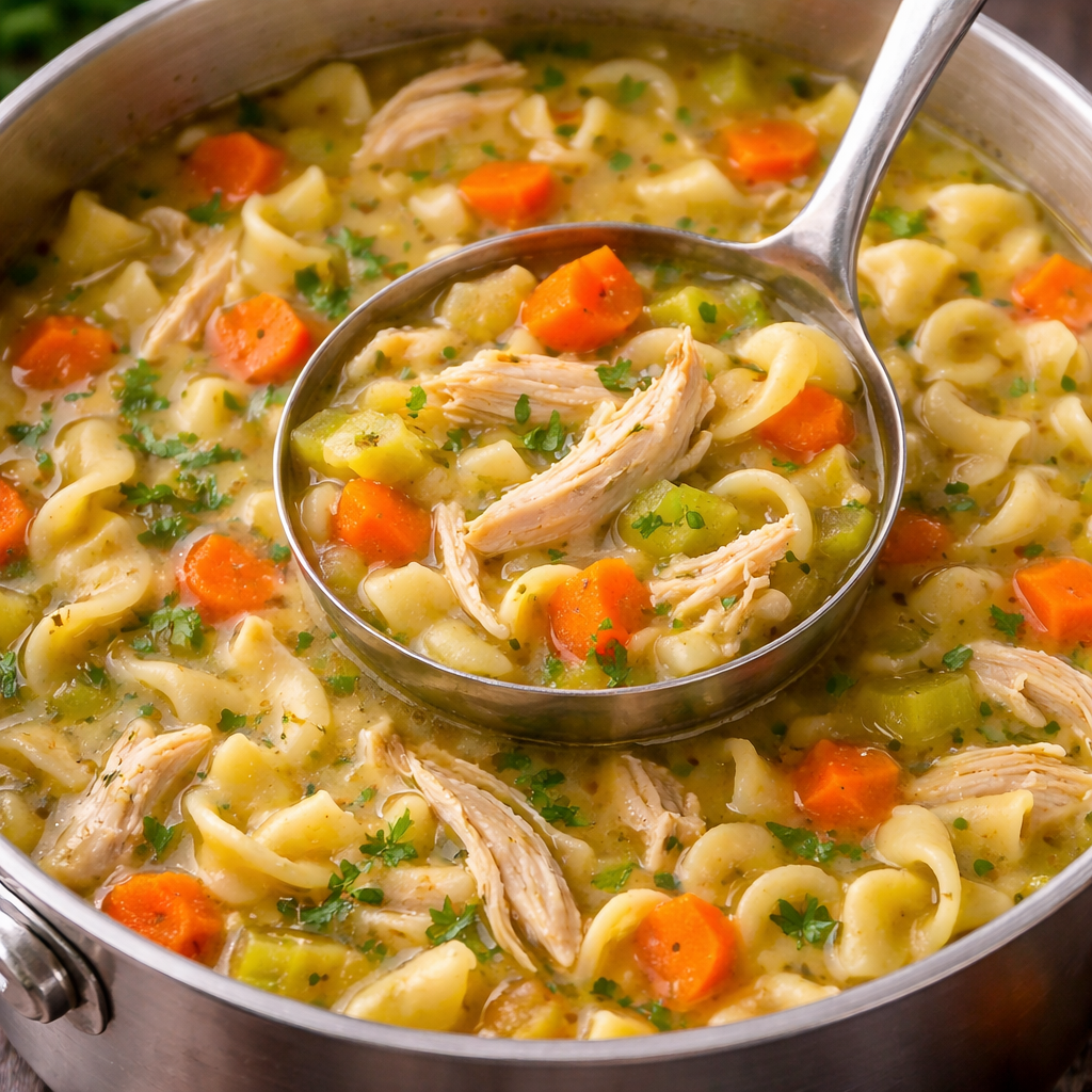 chicken soup recipe created by pantribot using RolTak AI