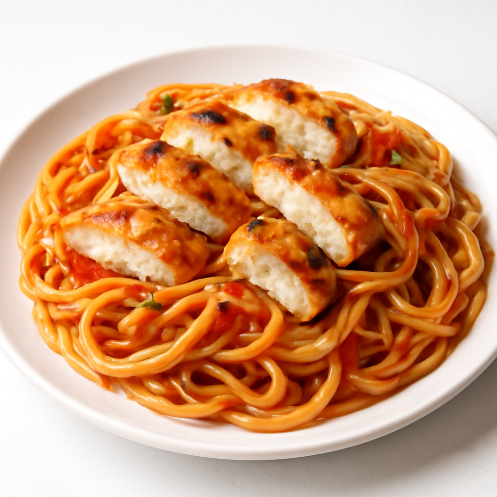 chicken spaghetti recipe created by pantribot using RolTak AI