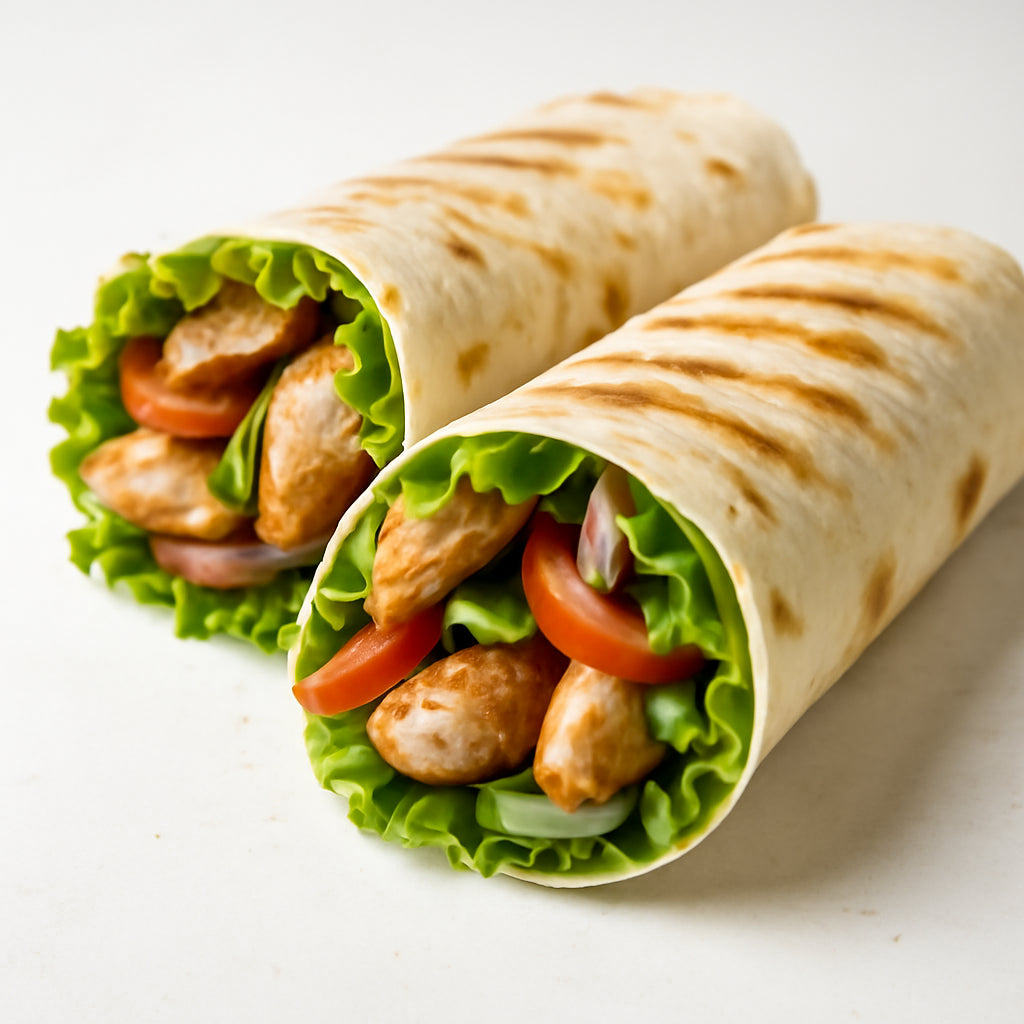 chicken wraps recipe created by pantribot using RolTak AI