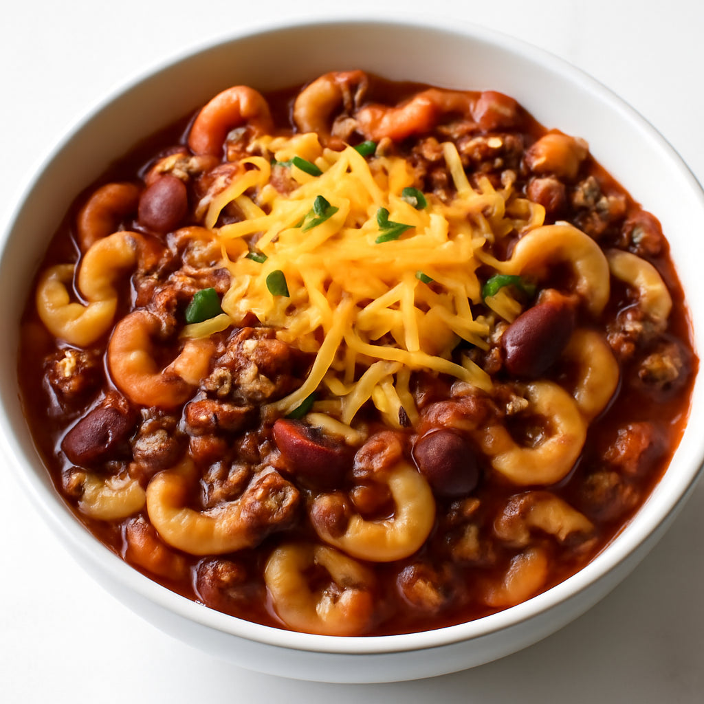 chili mac recipe created by pantribot using RolTak AI