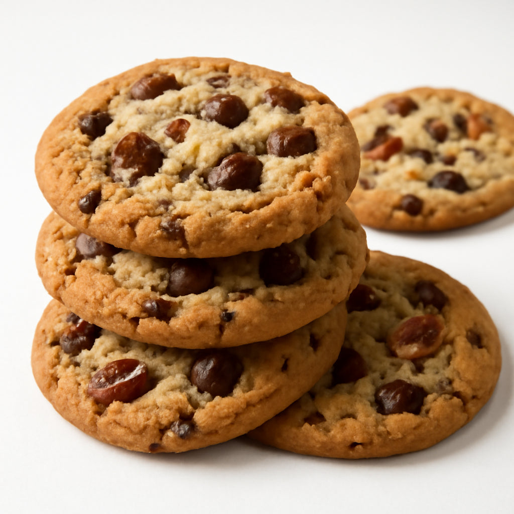 chocolate chip cookies with pecan bits recipe created by pantribot using RolTak AI