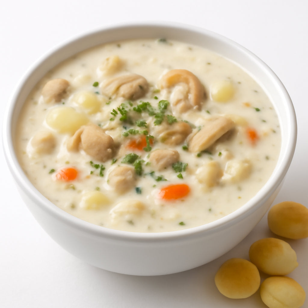 clam chowder recipe created by pantribot using RolTak AI