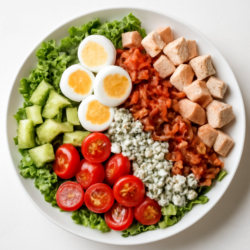 cobb salad recipe created by pantribot using RolTak AI