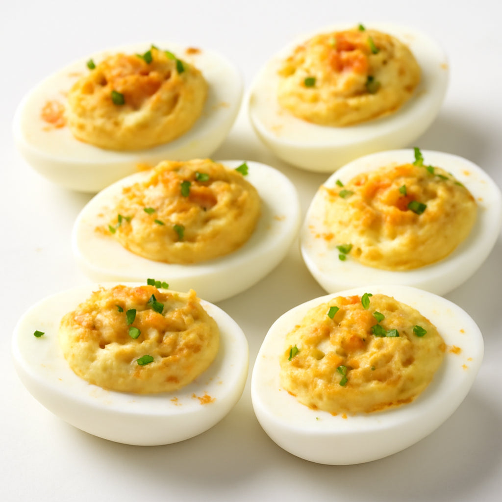 deviled eggs recipe created by pantribot using RolTak AI