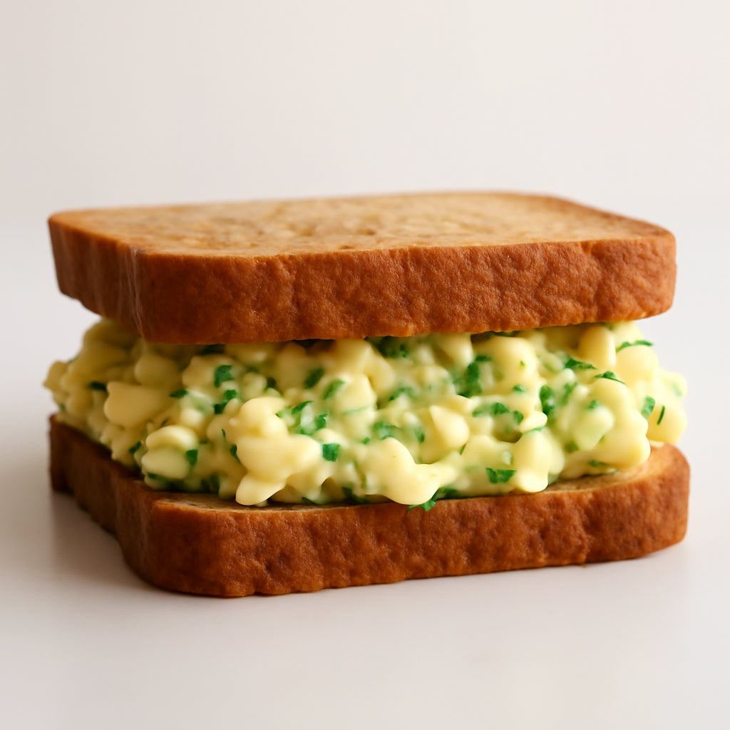 egg salad sandwich recipe created by pantribot using RolTak AI