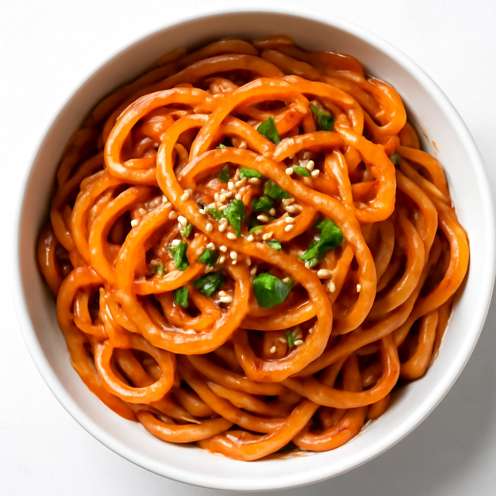 gochujang buttered noodles recipe created by pantribot using RolTak AI