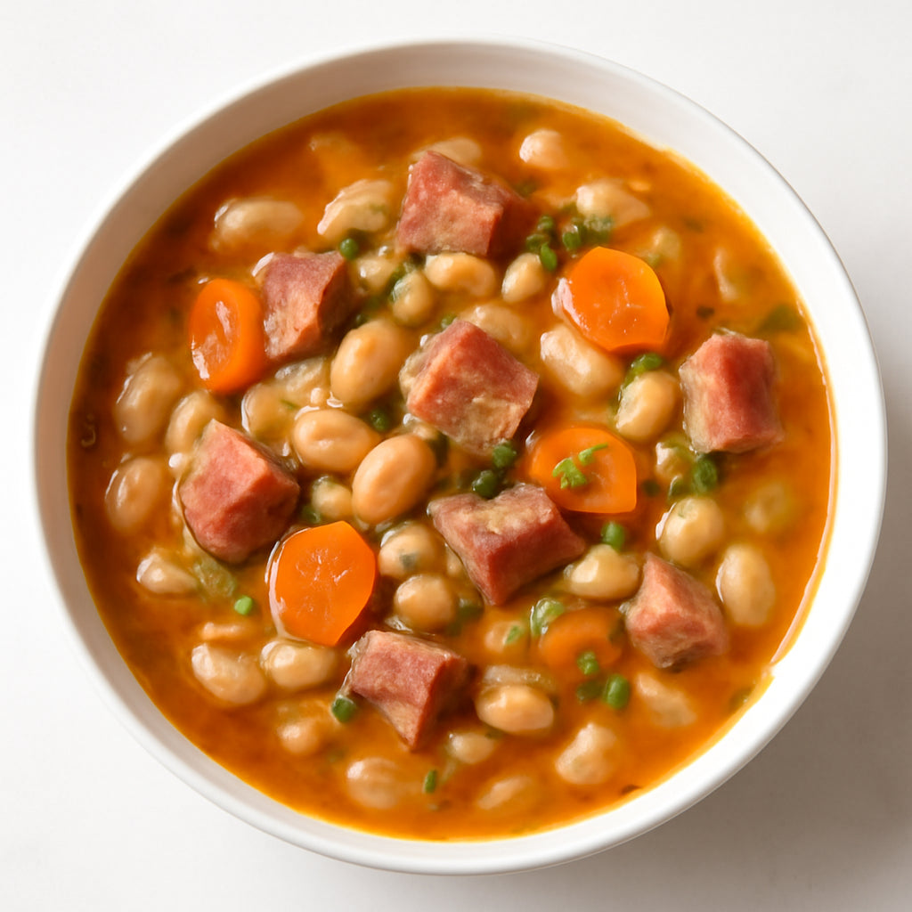 ham and bean soup recipe created by pantribot using RolTak AI