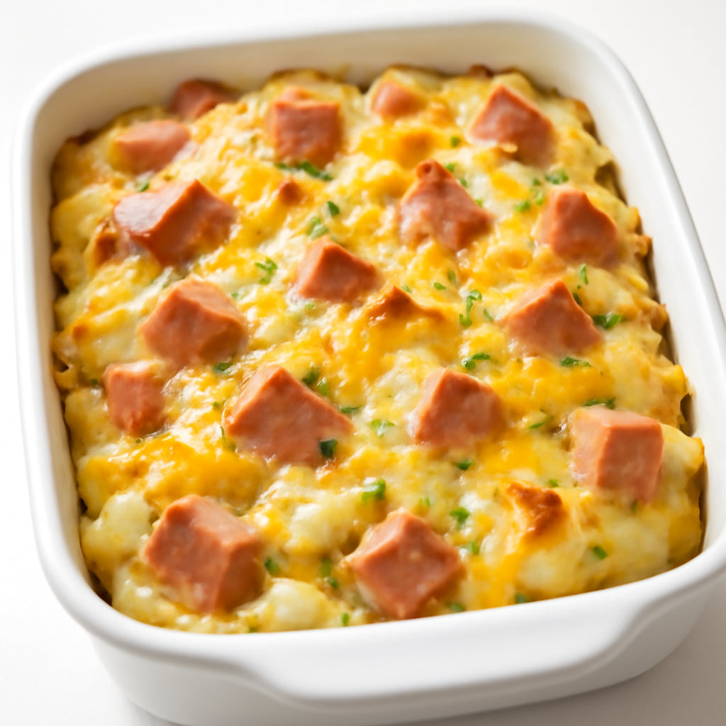 ham casserole recipe created by pantribot using RolTak AI