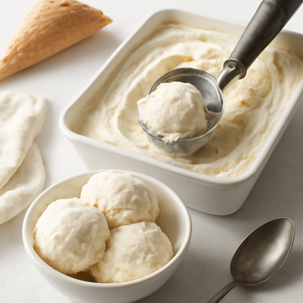 homemade ice cream recipe created by pantribot using RolTak AI