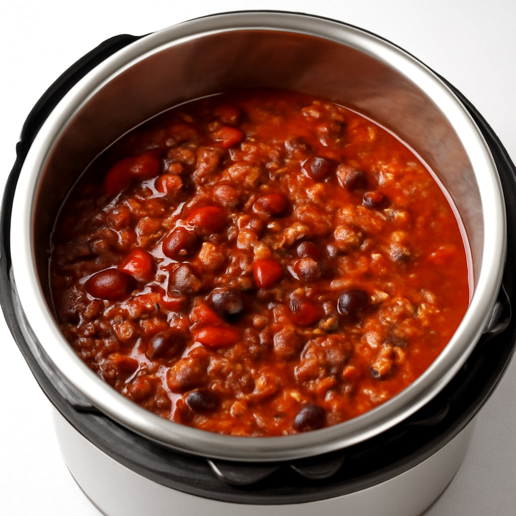 instant pot chili recipe created by pantribot using RolTak AI
