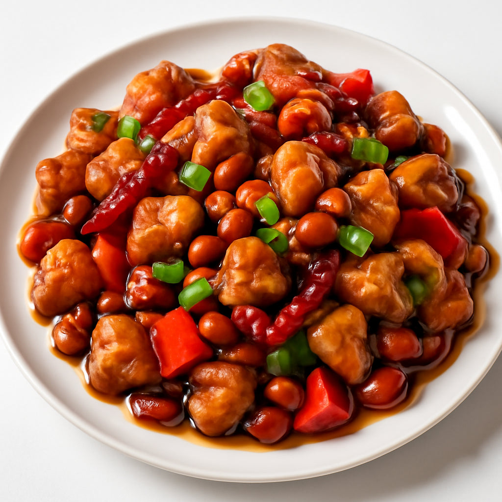 kung pao chicken recipe created by pantribot using RolTak AI