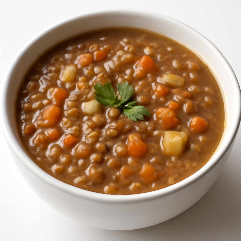 lentil soup recipe created by pantribot using RolTak AI
