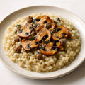 mushroom risotto recipe created by pantribot using RolTak AI