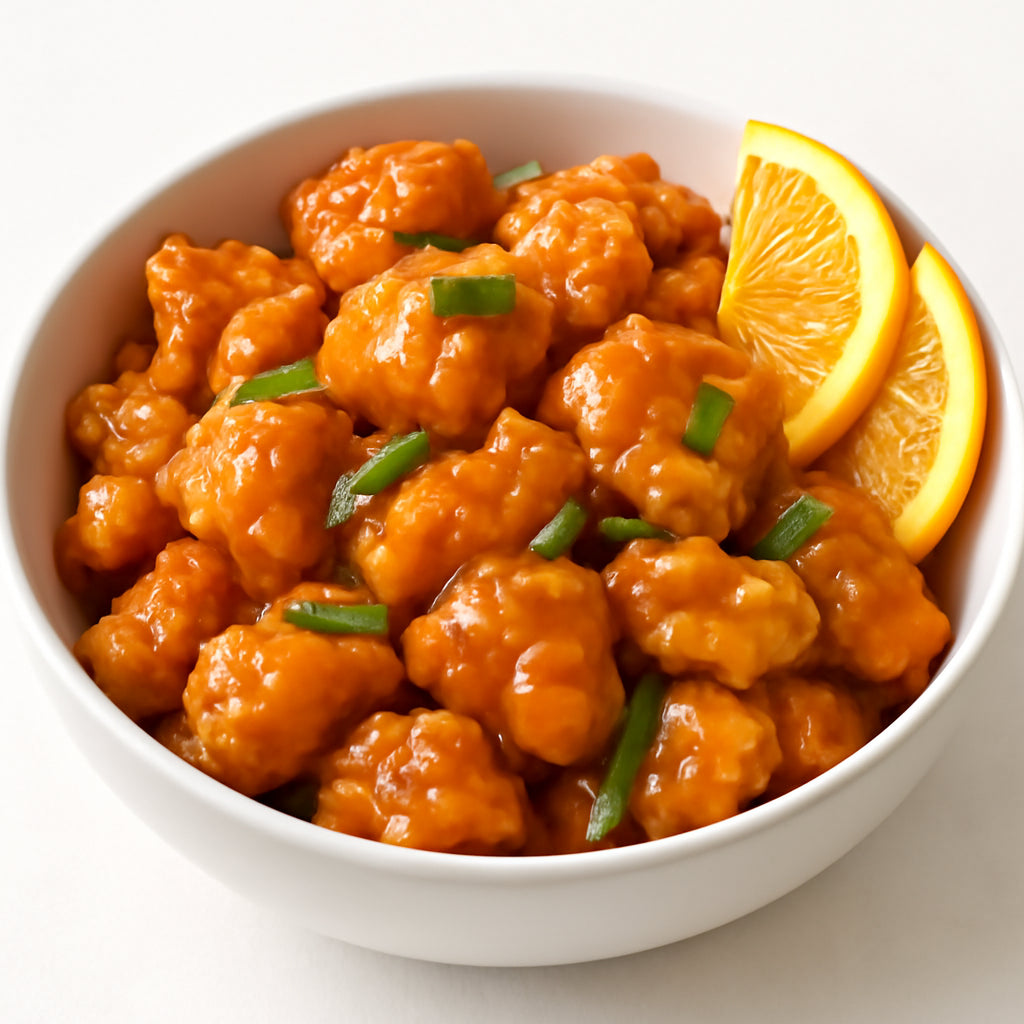 orange chicken recipe created by pantribot using RolTak AI