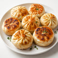pan-fried chinese baozi recipe created by pantribot using RolTak AI