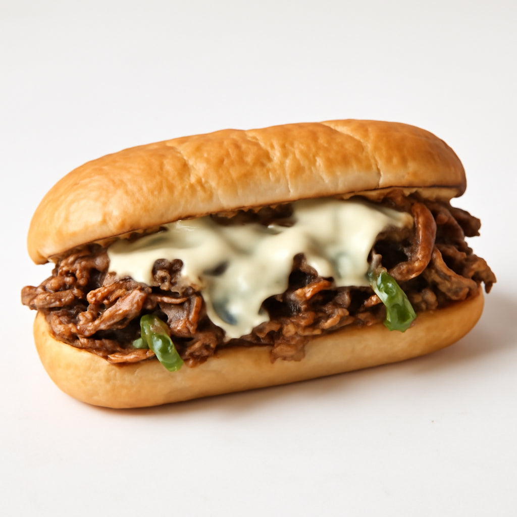 philly cheesesteak recipe created by pantribot using RolTak AI