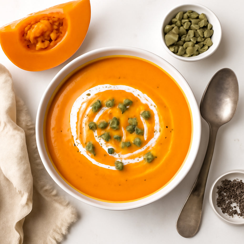 pumpkin soup recipe recipe created by pantribot using RolTak AI