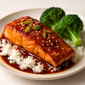 salmon teriyaki recipe created by pantribot using RolTak AI