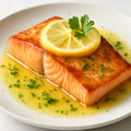 salmon with lemon butter recipe created by pantribot using RolTak AI