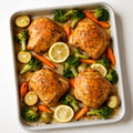 sheet pan chicken recipe created by pantribot using RolTak AI