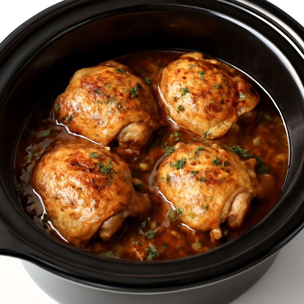 slow cooker chicken recipe created by pantribot using RolTak AI